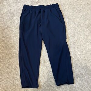 Athleta Women's Navy Metropolis Straight Leg Pants